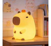 FAMIDUO Luce Notturna a Forma Di Capybara Luce Notturna Dimmerabile a 2