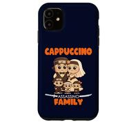 Famiglia Assassino Cappuccino Corrispondenza Italiano Brainrot Meme Custodia per iPhone 11