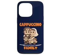 Famiglia Assassino Cappuccino Corrispondenza Italiano Brainrot Meme Custodia per iPhone 13 Pro