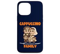 Famiglia Assassino Cappuccino Corrispondenza Italiano Brainrot Meme Custodia per iPhone 13 Pro Max