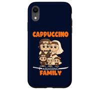 Famiglia Assassino Cappuccino Corrispondenza Italiano Brainrot Meme Custodia per iPhone XR