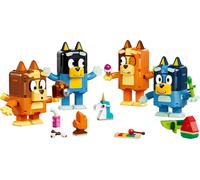 Famiglia Bluey in mattoncini