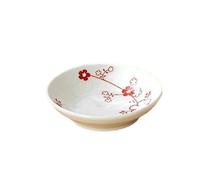 Famiglia cinese semplice, squisito e pratico resistente alle alte temperature sottosmalto squisito stoviglie -4,3 pollici piatto sapore