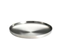 Famiglia coreana semplice e squisito 304 isolamento termico a doppio strato in acciaio inox ispessito telaio piatto -201 doppio -17cm