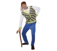 Famiglia Costumi da Uomo Ragazzo Ragazza Nonno Nonnina Nonna Costume