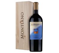 Famiglia Cotarella Montiano Lazio IGT Rosso 2021 Jeroboam 3 ℓ, Cassetta di legno