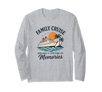 Famiglia Crociera Gruppo Vacanze Ricordi, Amore Viaggiare Maglia a Manica