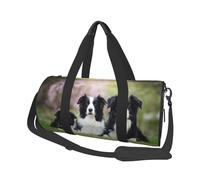 Famiglia dei Border Collie, Borsone da viaggio di grande capacità Borsa rotonda Borsa da viaggio sportiva Borsa da viaggio Borsa da fitness