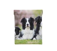 Famiglia dei Border Collie, Spremere il portafoglio superiore da donna Borsa portaoggetti Piccola portamonete Portamonete