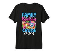 Famiglia della Regina Crociera Compleanno Maglietta Premium