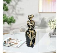 Famiglia di tre sculture moderne e rustiche per l'arredamento del