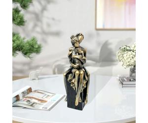 Famiglia di tre sculture moderne e rustiche per l'arredamento del