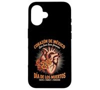 Famiglia Día de los Muertos - Corazón y Cultura Custodia per iPhone 16