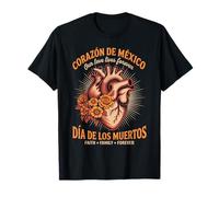 Famiglia Día de Los Muertos - Corazón y Cultura Maglietta
