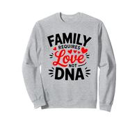 Famiglia è Amore Non Dna Foster Mamma Matrigna Adozione Giorno Felpa