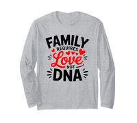 Famiglia è Amore Non Dna Foster Mamma Matrigna Adozione Giorno Maglia a Manica
