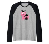 Famiglia Halloween Costume Ragno Maiale Halloween Maglia con Maniche Raglan