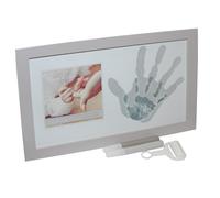 Famiglia Handprint Foto Telaio Con Vernici 4'x4'Immagine Bambino Doccia Regalo