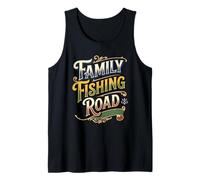 Famiglia Pesca Strada papà Mamma Avventura Recreatio Canotta