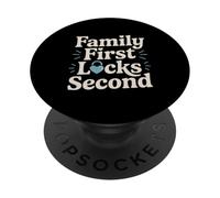 Famiglia Prima Serrature Secondo Fabbro PopSockets PopGrip Adesivo