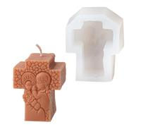 Famiglia Religiosa Stampo A Forma Candela In Silicone Per Festival Sapone In Resina Epossidica Presente Decorazione Per La Casa