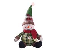Famiglia Santa Snowman - Natale Babbo Natale | Ornamenti Delle Bambole Di Natalee | Figurine Di Cervi Da Neve Di Santa | DECORAZIONI DELLA PRESITÀ PRESO PRESO DI PUGNH PROPRIE PER ALTRO, TABELLO,