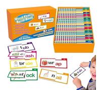 Famiglie di parole flash schede, parole a vista flash showergarten | Leggi il libro Build Family Build di Rhyme Activity Word | La lettera della vista suona materiale per l'educazione della prima