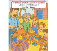 Familia Boricua en Navidad: Libro de actividades Vol 1