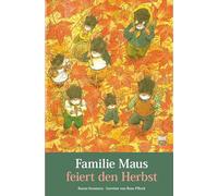 Familie Maus feiert den Herbst
