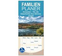 Familienplaner 2026 - Armenien - Wo die Geschichte ihre Stimme erhebt mit 5 Spalten (Wandkalender, 21 x 45 cm) CALVENDO: Eine introspektive Reise durch Armeniens historische Wege