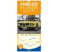Familienplaner 2026 - Autos der 70er mit 5 Spalten (Wandkalender, 21 x 45 cm) CALVENDO: Unsere besten Autofotos mit Modellen aus den 70er Jahren