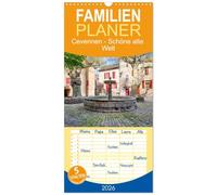 Familienplaner 2026 - Cevennen - Schöne alte Welt mit 5 Spalten (Wandkalender, 21 x 45 cm) CALVENDO: Die Cevennen, ein wilder und karger Landstrich im Süden Frankreichs