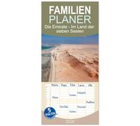 Familienplaner 2026 - Die Emirate - Im Land der sieben Seelen mit 5 Spalten (Wandkalender, 21 x 45 cm) CALVENDO: Eine Reise durch die vielen Facetten dieses kleinen Wüstenstaates.