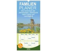 Familienplaner 2026 - Die Schönheit der Jahreszeiten, Sehnsucht nach Farbe und Leichtigkeit mit 5 Spalten (Wandkalender, 21 x 45 cm) CALVENDO: Die Farben der Jahreszeiten im Kreislauf der Natur