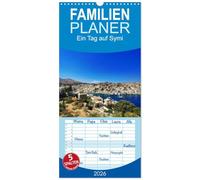Familienplaner 2026 - Ein Tag auf Symi mit 5 Spalten (Wandkalender, 21 x 45 cm) CALVENDO: Symi, eine Insel in Griechnland