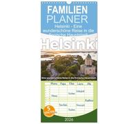 Familienplaner 2026 - Helsinki - Eine wunderschöne Reise in die finnische Hauptstadt. mit 5 Spalten (Wandkalender, 21 x 45 cm) CALVENDO: Entdecken Sie ... Entdeckungsreise nach Helsinki.
