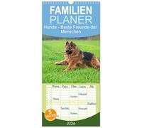 Familienplaner 2026 - Hunde - Beste Freunde der Menschen mit 5 Spalten (Wandkalender, 21 x 45 cm) CALVENDO: Ob groß oder klein, süßer Welpe oder ausgewachsen, Hunde sind unsere besten Freunde.