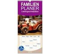 Familienplaner 2026 - Lieblingsschlafplätze mit 5 Spalten (Wandkalender, 21 x 45 cm) CALVENDO: Schlaf Kindchen, schlaf!