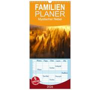 Familienplaner 2026 - Mystischer Nebel mit 5 Spalten (Wandkalender, 21 x 45 cm) CALVENDO: Lassen Sie sich von der Poesie der Natur verzaubern.