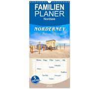 Familienplaner 2026 - NORDERNEY - Meine Liebe zur Nordseeinsel mit 5 Spalten (Wandkalender, 21 x 45 cm) CALVENDO: Zauberhafte Momente von der Nordseeinsel