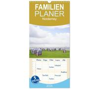 Familienplaner 2026 - Norderney - von barfuß bis Lackschuh mit 5 Spalten (Wandkalender, 21 x 45 cm) CALVENDO: Mittags barfuß ans Inselende zu den ... fasziniert mit weitgefächerten Facetten