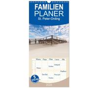 Familienplaner 2026 - St. Peter-Ording mit 5 Spalten (Wandkalender, 21 x 45 cm) CALVENDO: Unglaubliche Weiten und das Gefühl von Freiheit...