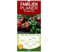 Familienplaner 2026 - Tomaten Satt mit 5 Spalten (Wandkalender, 21 x 45 cm) CALVENDO: Ich habe meine zwei Leidenschaften in diesem Projekt vereint. ... sondern auch ein absoluter Augenschmaus!