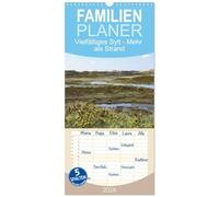 Familienplaner 2026 - Vielfältiges Sylt - Mehr als Strand mit 5 Spalten (Wandkalender, 21 x 45 cm) CALVENDO: Sylt abseits von Strand und Meer