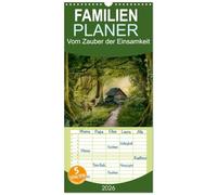 Familienplaner 2026 - Vom Zauber der Einsamkeit mit 5 Spalten (Wandkalender, 21 x 45 cm) CALVENDO: Traumhafte Fantasylandschaften lassen Sie aus dem Alltag flüchten!