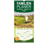 Familienplaner 2026 - Yorkshire - Dales und Coast mit 5 Spalten (Wandkalender, 21 x 45 cm) CALVENDO: Yorkshire, einfach atemberaubend schön.