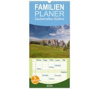 Familienplaner 2026 - Zauberhaftes Südtirol mit 5 Spalten (Wandkalender, 21 x 45 cm) CALVENDO: Südtirol ist wunderschön - hier gibt es einfach alles ... davon ist hier auf meinen Bildern zu sehen.