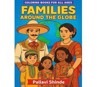Families Around the Globe: Coloring Book