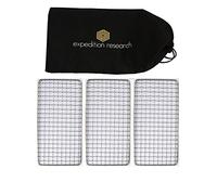 Family 3-Pack - The Original Bushcraft Grill - Welded Stainless Steel High Strength Mesh (Campfire Rated) - Expedition Research LLC, USA
