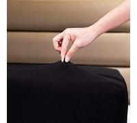 Family Bedding - Lenzuolo con angoli per letto king size, 100% jersey di cotone, 160 x 200 cm, colore: nero